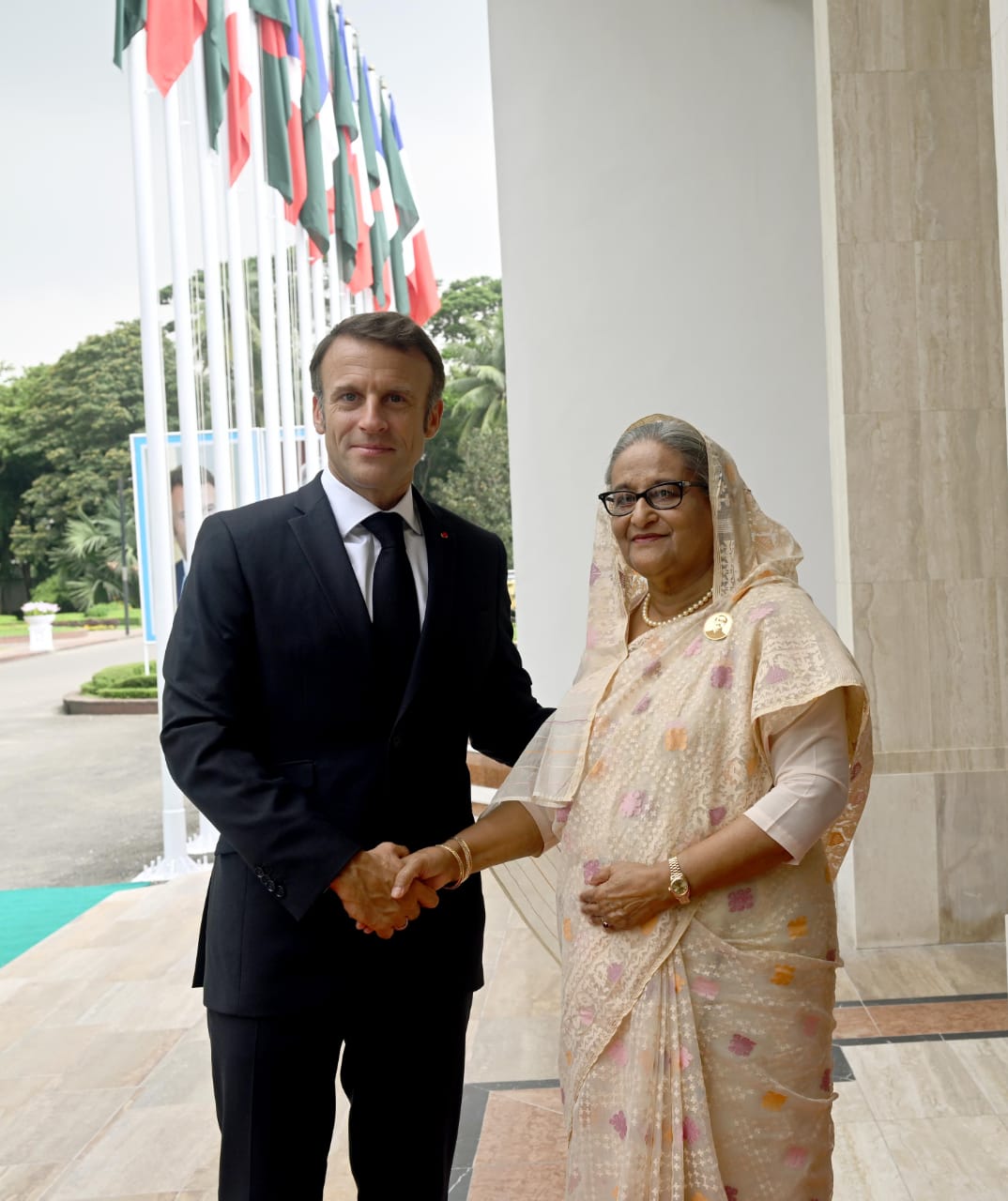Bangladesh visit of French President Emmanuel Macron